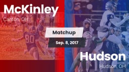 Matchup: McKinley  vs. Hudson  2017