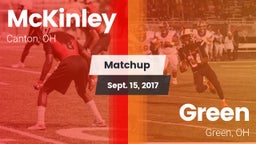 Matchup: McKinley  vs. Green  2017