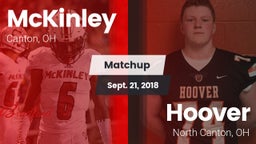 Matchup: McKinley  vs. Hoover  2018