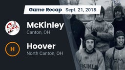 Recap: McKinley  vs. Hoover  2018