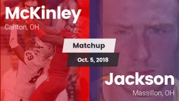 Matchup: McKinley  vs. Jackson  2018