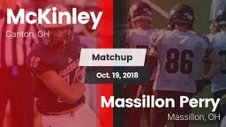 Matchup: McKinley  vs. Massillon Perry  2018