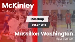 Matchup: McKinley  vs. Massillon Washington  2018