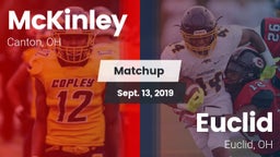 Matchup: McKinley  vs. Euclid  2019