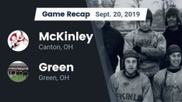 Recap: McKinley  vs. Green  2019