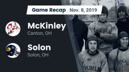 Recap: McKinley  vs. Solon  2019