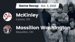 Recap: McKinley  vs. Massillon Washington  2020