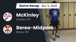 Recap: McKinley  vs. Berea-Midpark  2020