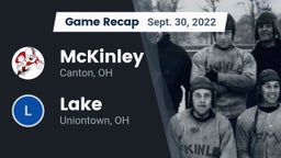 Recap: McKinley  vs. Lake  2022
