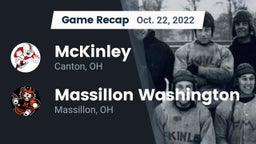Recap: McKinley  vs. Massillon Washington  2022