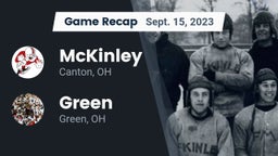 Recap: McKinley  vs. Green  2023