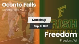 Matchup: Oconto Falls High vs. Freedom  2017