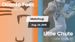 Matchup: Oconto Falls High vs. Little Chute  2018