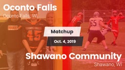 Matchup: Oconto Falls High vs. Shawano Community  2019