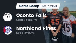 Recap: Oconto Falls  vs. Northland Pines  2020