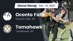 Recap: Oconto Falls  vs. Tomahawk  2021