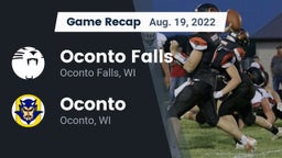 Recap: Oconto Falls  vs. Oconto  2022