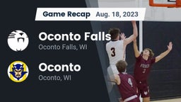 Recap: Oconto Falls  vs. Oconto  2023