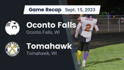 Recap: Oconto Falls  vs. Tomahawk  2023