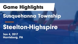 Susquehanna Township  vs Steelton-Highspire  Game Highlights - Jan 4, 2017
