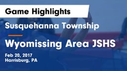 Susquehanna Township  vs Wyomissing Area JSHS Game Highlights - Feb 20, 2017