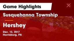 Susquehanna Township  vs Hershey  Game Highlights - Dec. 12, 2017