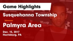 Susquehanna Township  vs Palmyra Area  Game Highlights - Dec. 15, 2017