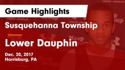 Susquehanna Township  vs Lower Dauphin Game Highlights - Dec. 20, 2017