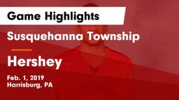 Susquehanna Township  vs Hershey  Game Highlights - Feb. 1, 2019