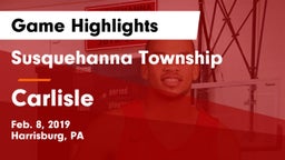 Susquehanna Township  vs Carlisle  Game Highlights - Feb. 8, 2019