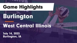 Burlington  vs West Central Illinois Game Highlights - July 14, 2023