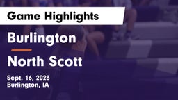 Burlington  vs North Scott  Game Highlights - Sept. 16, 2023