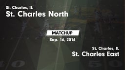 Matchup: St. Charles North vs. St. Charles East  2016