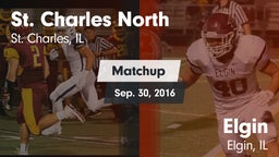 Matchup: St. Charles North vs. Elgin  2016