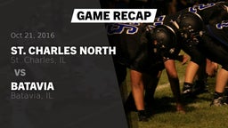 Recap: St. Charles North  vs. Batavia  2016