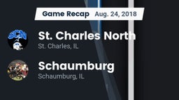Recap: St. Charles North  vs. Schaumburg  2018