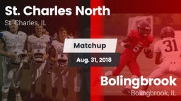 Matchup: St. Charles North vs. Bolingbrook  2018
