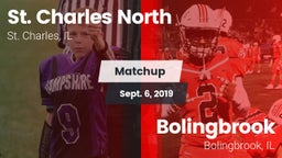 Matchup: St. Charles North vs. Bolingbrook  2019