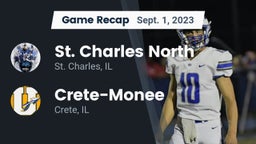 Recap: St. Charles North  vs. Crete-Monee  2023