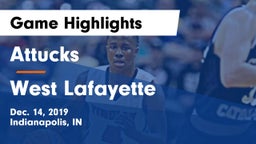 Attucks  vs West Lafayette  Game Highlights - Dec. 14, 2019