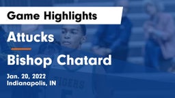 Attucks  vs Bishop Chatard  Game Highlights - Jan. 20, 2022
