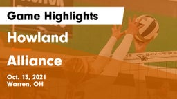Howland  vs Alliance  Game Highlights - Oct. 13, 2021