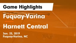 Fuquay-Varina  vs Harnett Central Game Highlights - Jan. 23, 2019
