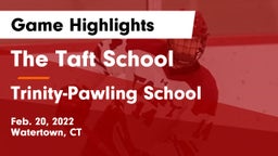 The Taft School vs Trinity-Pawling School Game Highlights - Feb. 20, 2022