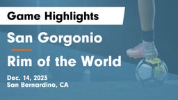 San Gorgonio  vs Rim of the World Game Highlights - Dec. 14, 2023