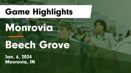 Monrovia  vs Beech Grove  Game Highlights - Jan. 6, 2024