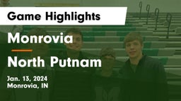 Monrovia  vs North Putnam  Game Highlights - Jan. 13, 2024
