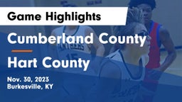 Cumberland County  vs Hart County  Game Highlights - Nov. 30, 2023