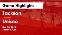 Jackson  vs Unioto  Game Highlights - Dec 30, 2016