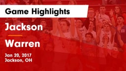 Jackson  vs Warren  Game Highlights - Jan 20, 2017